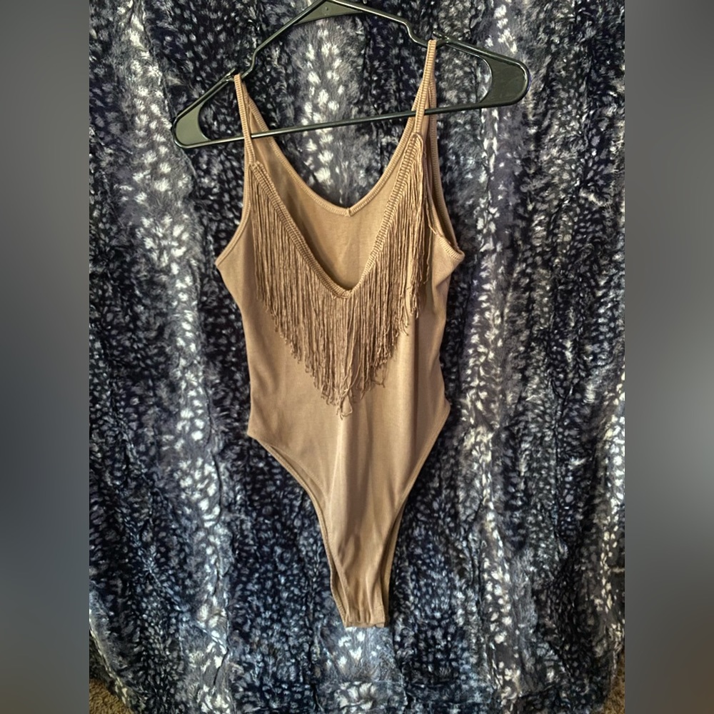 Fridge beige bodysuit new with out tags